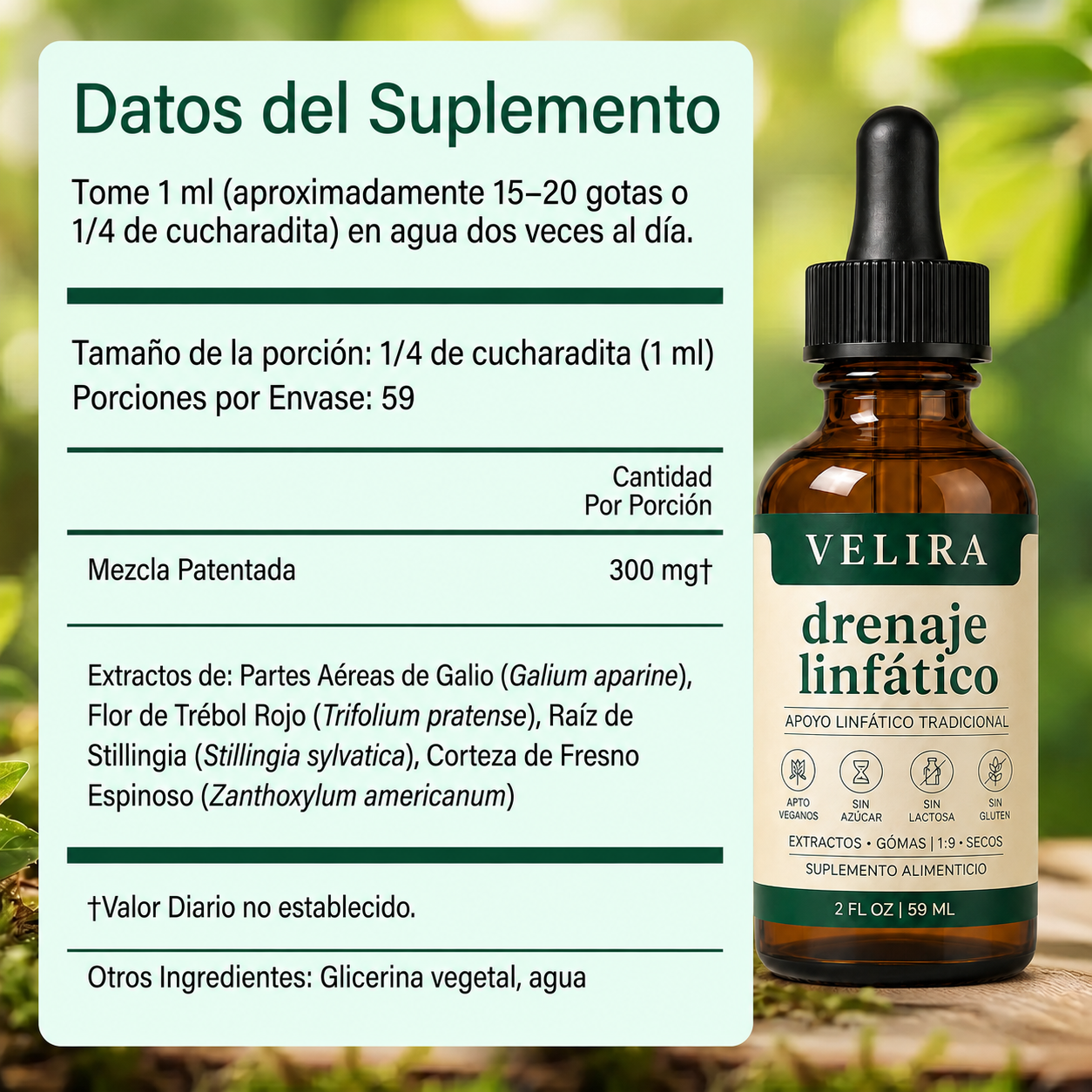 Drenaje Linfático Velira 100% Vegano